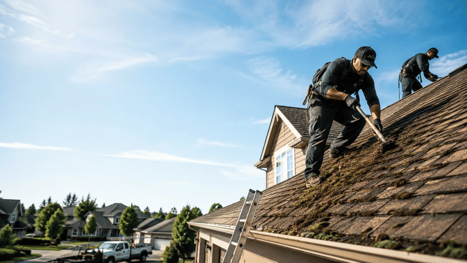 Roof Moss Removal in Moorefield, KY near me